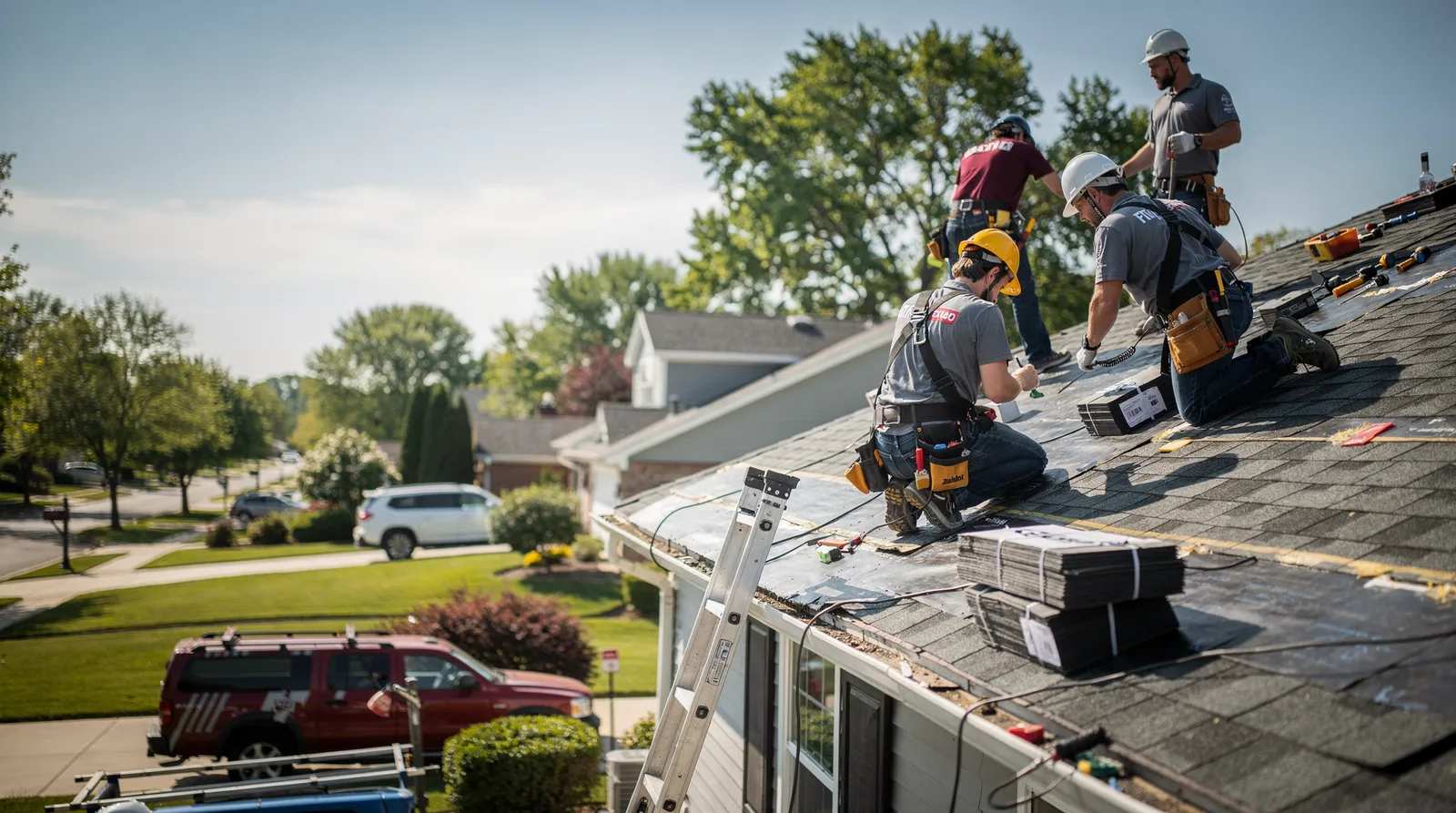Roof Repair in Clinton, ME around you